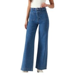 NWT ROLLA’s High Rise Wide Leg jeans 30
